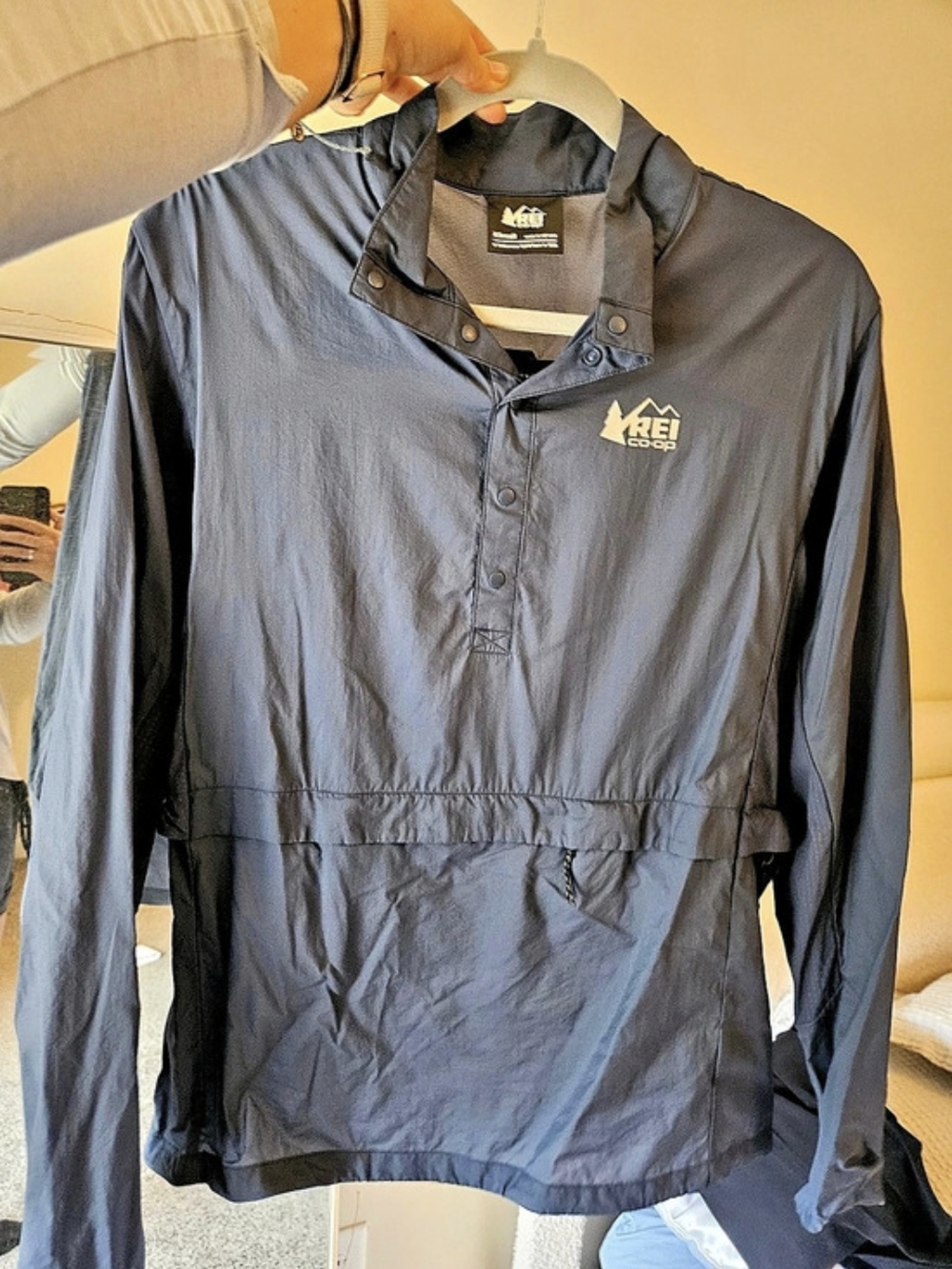 REI Navy Anorak Pullover